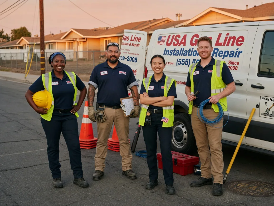 Gas Line Installation company in Mount Ayr, IA
